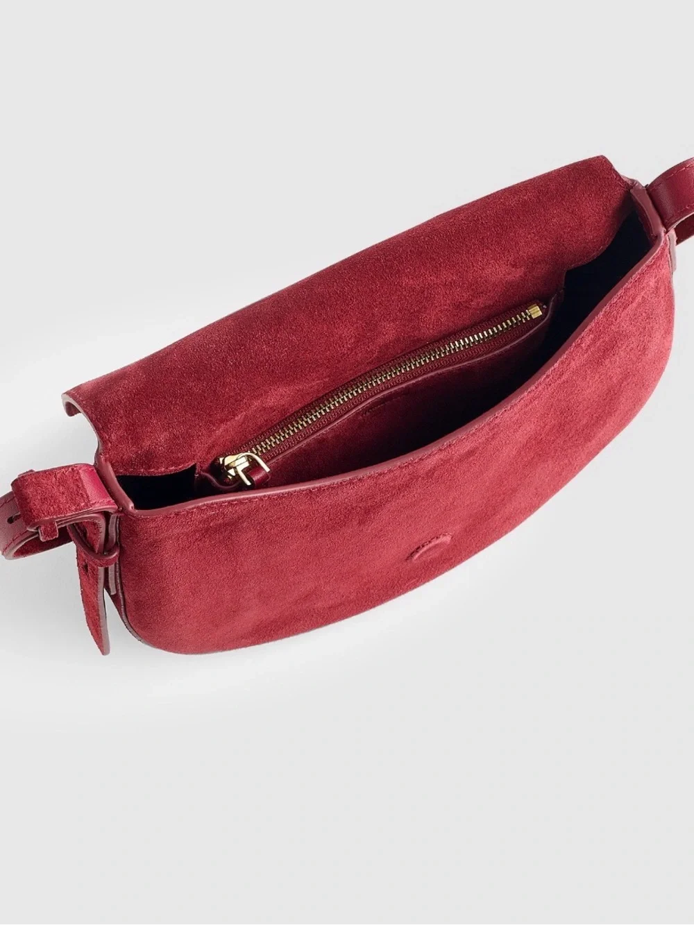 NWT-MADEWELL DAKOTA SHOULDER SADDLE SUEDE BAG-100% LEATHER